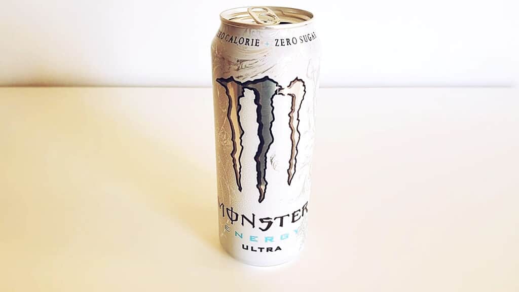 Biały Monster Energy Ultra (bez kalorii)