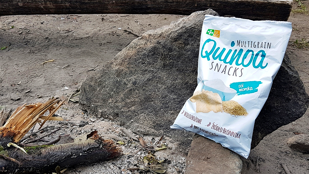 Quinoa Snacks, To Eat (sól morska)