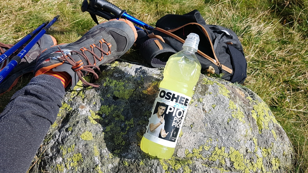 Oshee ZERO Lemon (napój izotoniczny) w Tatrach