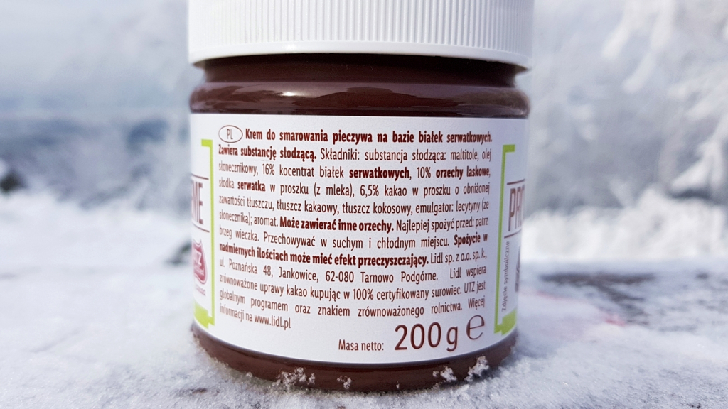 Mister Choc Protein Creme (hazelnut-cocoa) - skład produktu