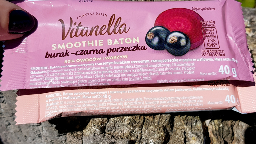 Smoothie baton Vitanella - skład produktu